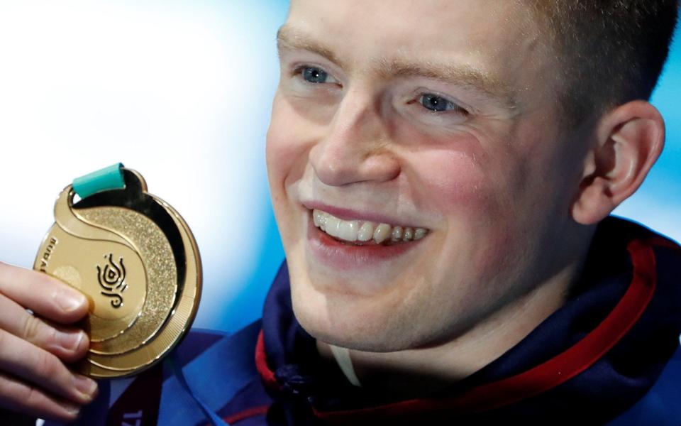 Swimming hasn't always come quite so easily to world champion Adam Peaty - REUTERS