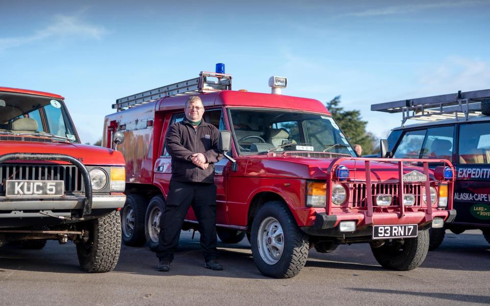 Warrick Green's 1985 Range Rover Rapid Intervention Vehicle