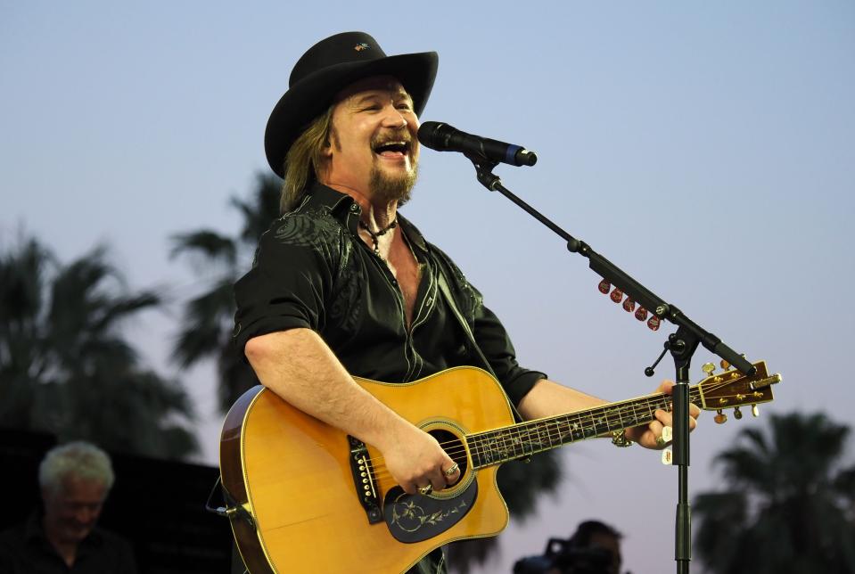 Travis Tritt performs in California in 2017.