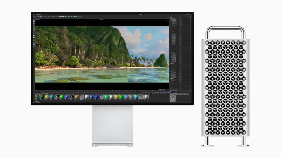 搭載 Apple 晶片的全新 Mac Pro。（圖／取材自蘋果）