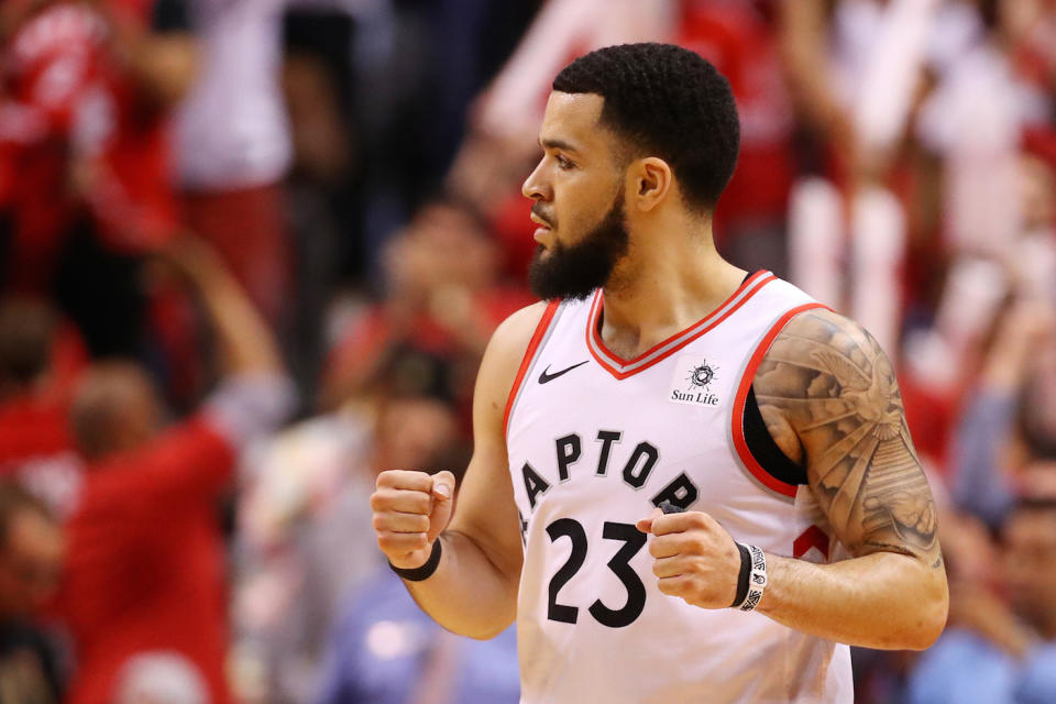 Toronto Raptors guard Fred VanVleet was given to the keys to his hometown city of Rockford, Illinois. (Photo by Gregory Shamus/Getty Images)