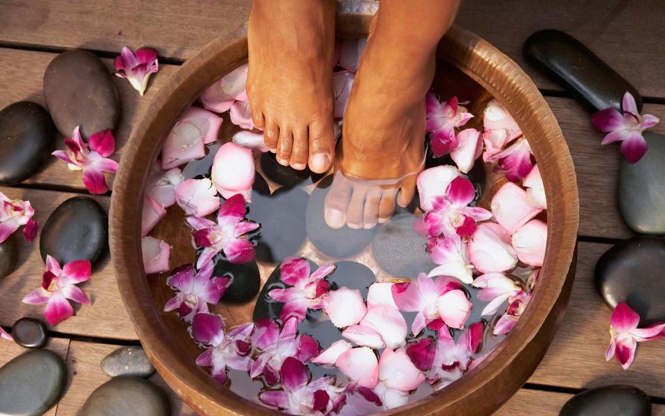 Summer Pedicures = Foot Massages