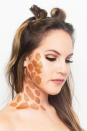 <p>Add as many, or as little, spots as you'd like. To go the extra mile, add two loops on top of your head for a really convincing giraffe transformation.</p><p><em><a href="https://www.cosmopolitan.com/style-beauty/beauty/how-to/a44056/halloween-makeup-looks/" rel="nofollow noopener" target="_blank" data-ylk="slk:See more at Cosmopolitan »;elm:context_link;itc:0;sec:content-canvas" class="link ">See more at Cosmopolitan »</a></em></p>