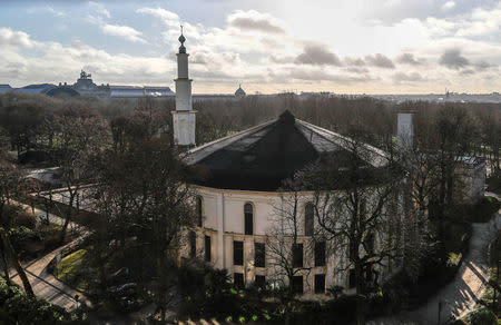 The Brussels' Great Mosque is seen in Brussels, Belgium, January 19, 2018. Picture taken January 19, 2018. REUTERS/Yves Herman