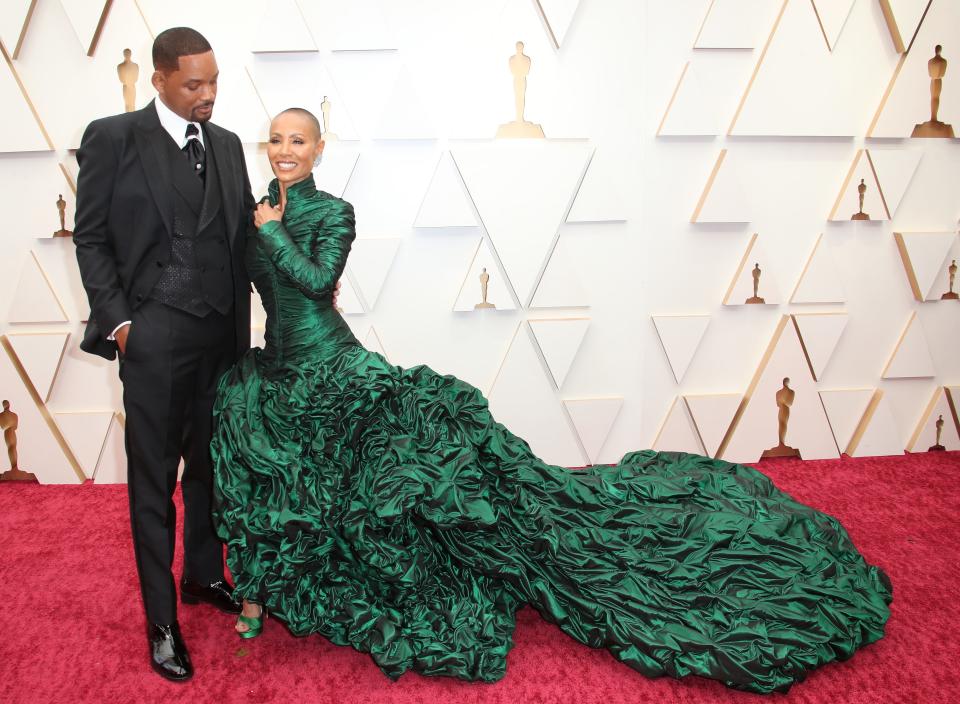 Will and Jada Pinkett Smith arrive at the 94th Academy Awards in 2022 together, though they'd been separated since 2016.