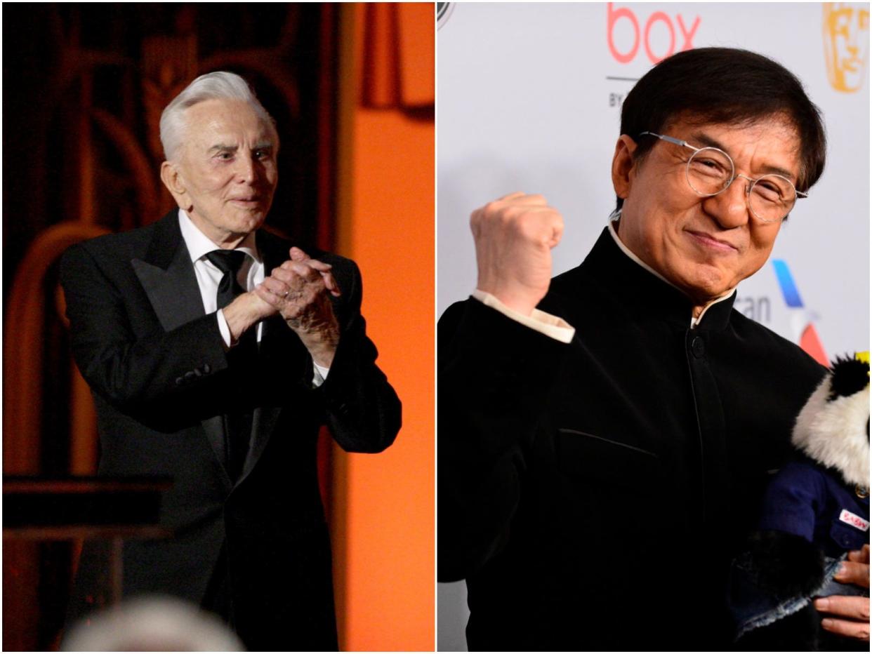 Kirk Douglas donated after his death and Jackie Chan plans to. 