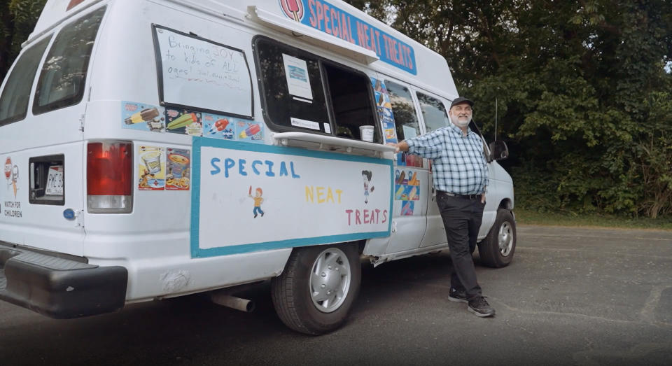 Wagener bought the used ice cream truck in January and started selling sweet treats in April 2021.  (TODAY)