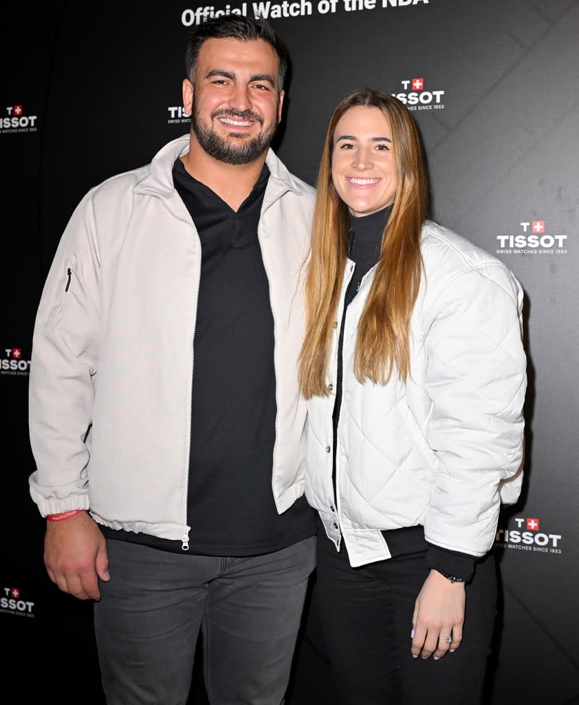 New York Liberty Star Sabrina Ionescu Marries Las Vegas Raiders Center Hroniss Grasu