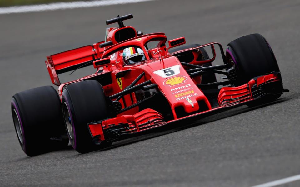 Sebastian Vettel took pole for Sunday's Chinese Grand Prix - Getty Images AsiaPac