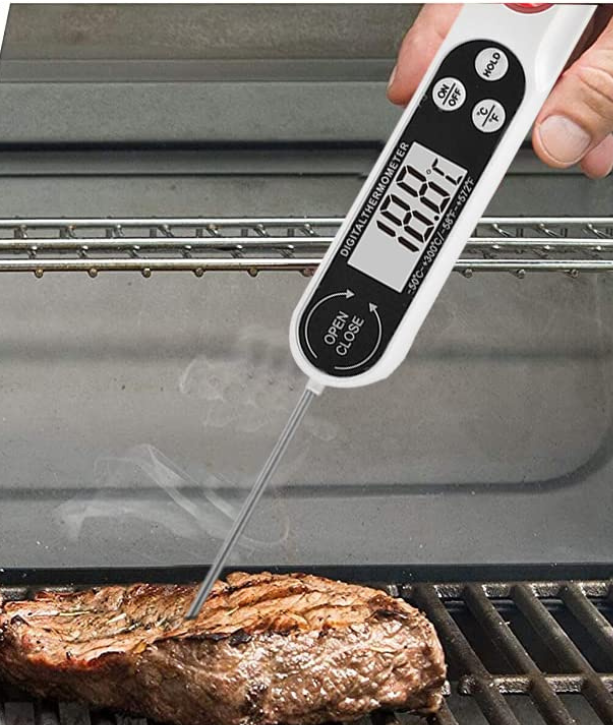 Digital Instant Read Meat Thermometer. Image via Amazon.