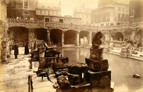 The Roman Baths - Credit: Historica Graphica Collection/Heritage Images