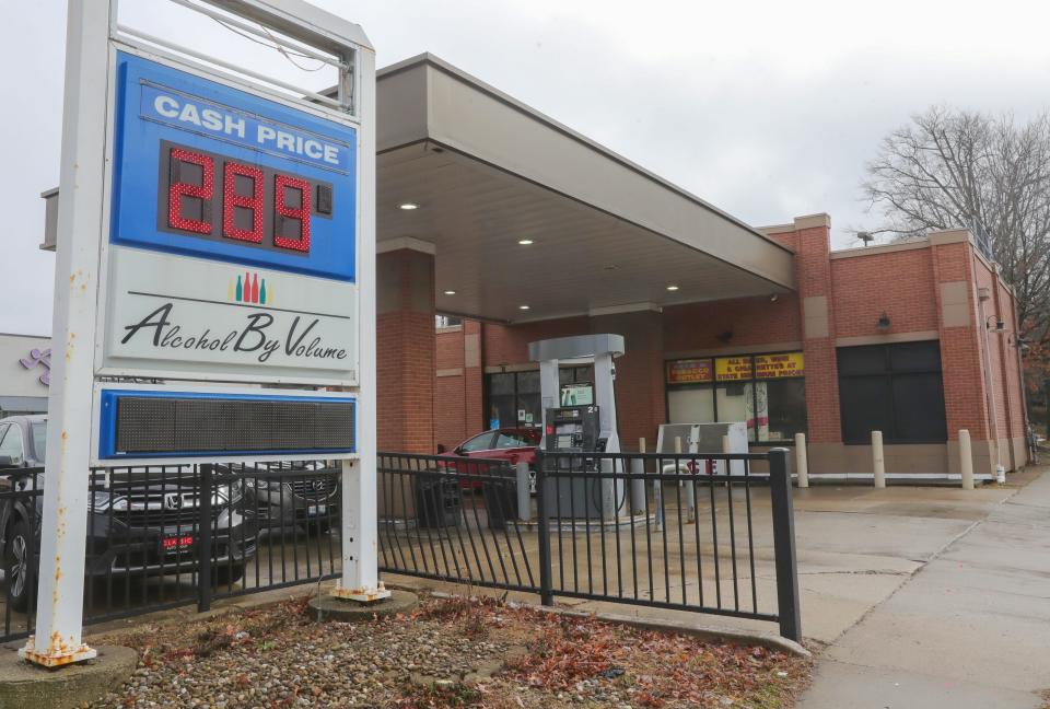 Alcohol by Volume, located in Cleveland, describes itself on its social media pages as a "fine wine and craft beer store masquerading as a gas station."