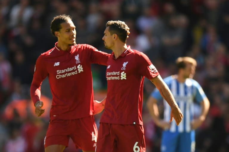 Guiding hand: Dejan Lovren has improved since the arrival of Virgil Van Dijk