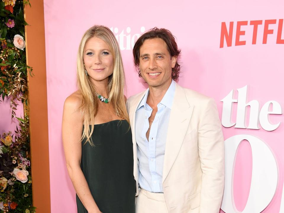 Gwyneth Paltrow and her husband, writer-producer Brad Falchuk, lived in the Brentwood home following their 2018 wedding (Getty Images for Netflix)