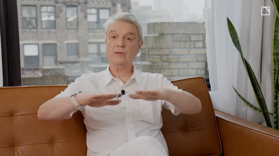  David Byrne discusses why L-Acoustics was chosen for his musical 'Here Lies Love.'. 