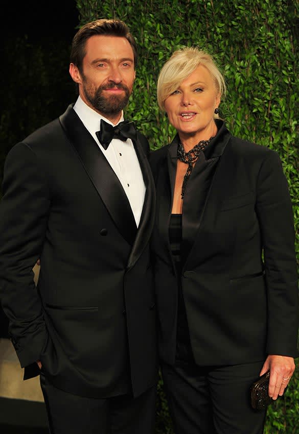 Hugh Jackman y Deborra-Lee Furness