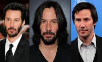 <p>Nicht nur Frauen lieben es, sich mit verschiedenen Looks immer wieder neu zu erfinden. Auch Keanu Reeves steht auf viel Abwechslung. So präsentierte er sich 2010 (l.) wieder mit kurzen Haaren, 2011 mit langen sowie mit Bart und 2012 oben kurz und im Gesicht rasiert. (Bild: Getty Images) </p>