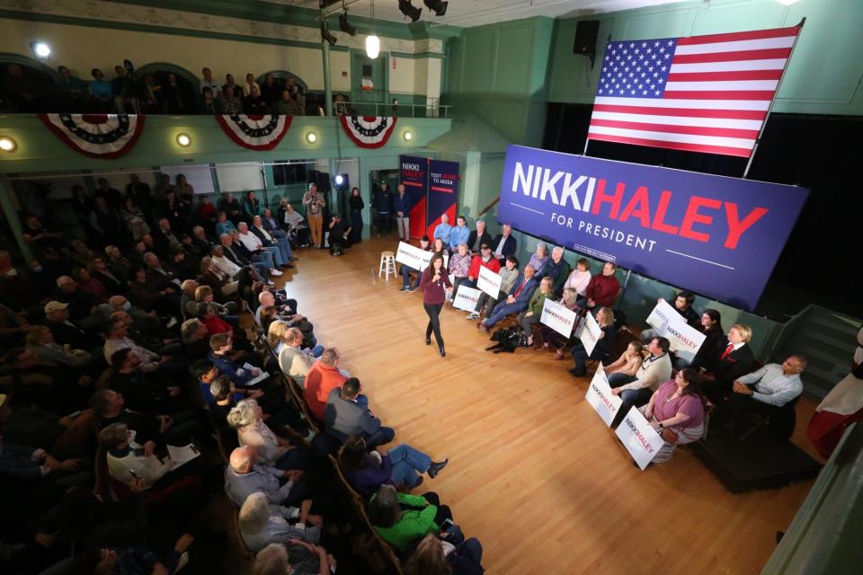 Nikki Haley packs Exeter Town Hall Her message and expert's view of