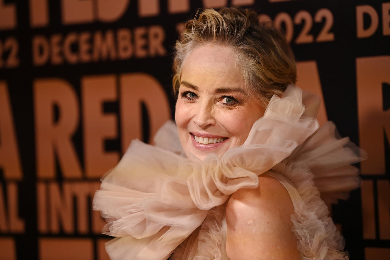 Sharon Stone speaks out about equal pay. (Photo: Eamonn M. McCormack/Getty Images for The Red Sea International Film Festival)