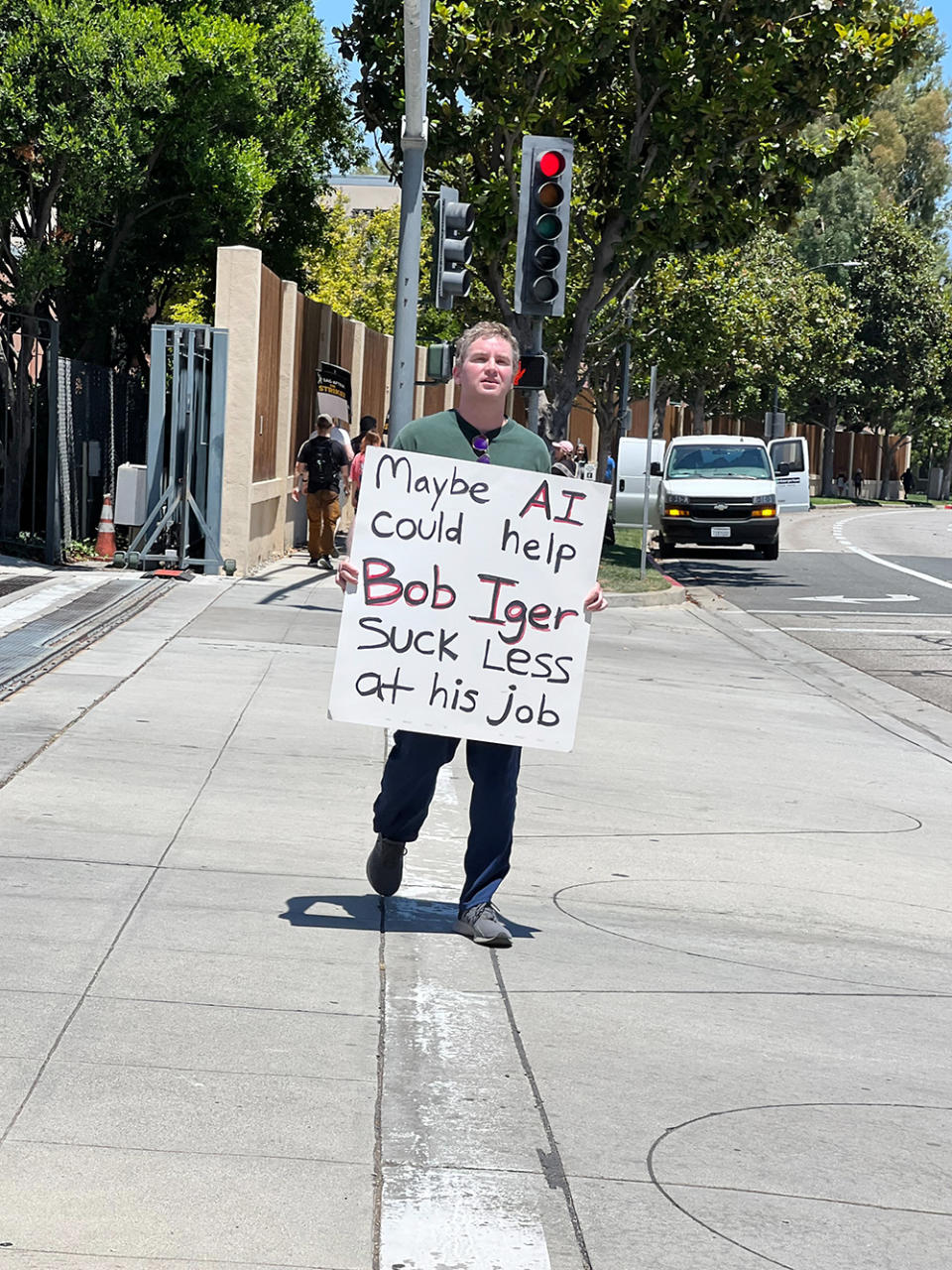 SAG-AFTRA Picket Sign