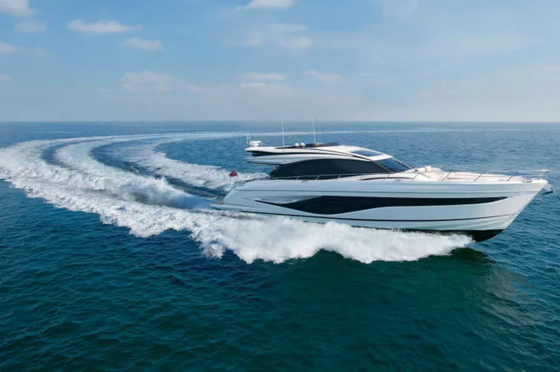 Princess Yachts' S72 vessel -Credit:Princess Yachts