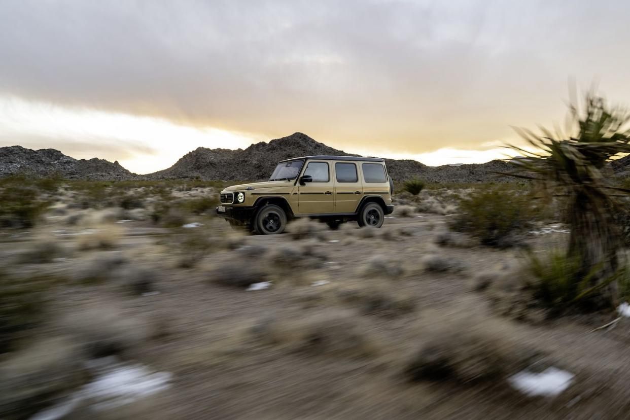 mercedes benz g 580 with eq technology press images