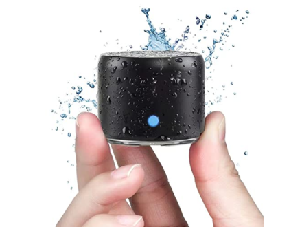 This bluetooth speaker is literally powered by the water from your