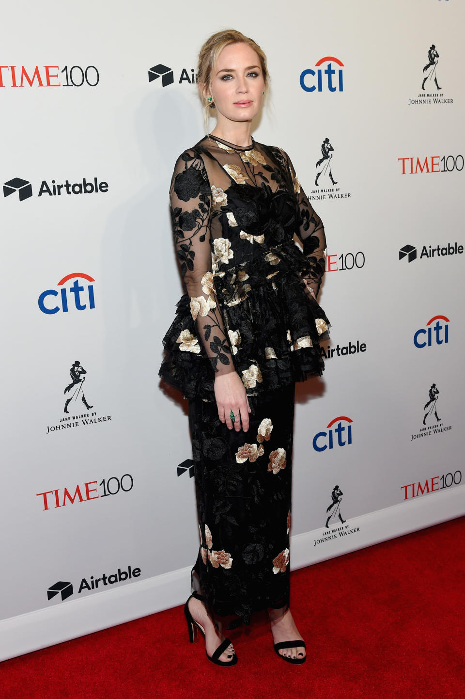 Emily Blunt at the 2018 Time 100 Gala