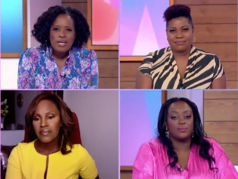 Four black women presented ‘Loose Women’ on Thursday (ITV)