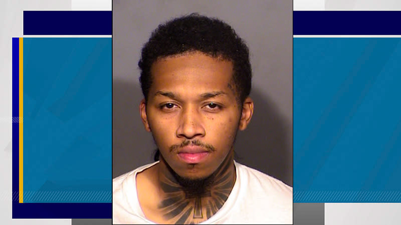 <em>David Bravo is facing charges after allegedly shooting into a Popeye’s restaurant hours after he was fired. (Credit: LVMPD)</em>