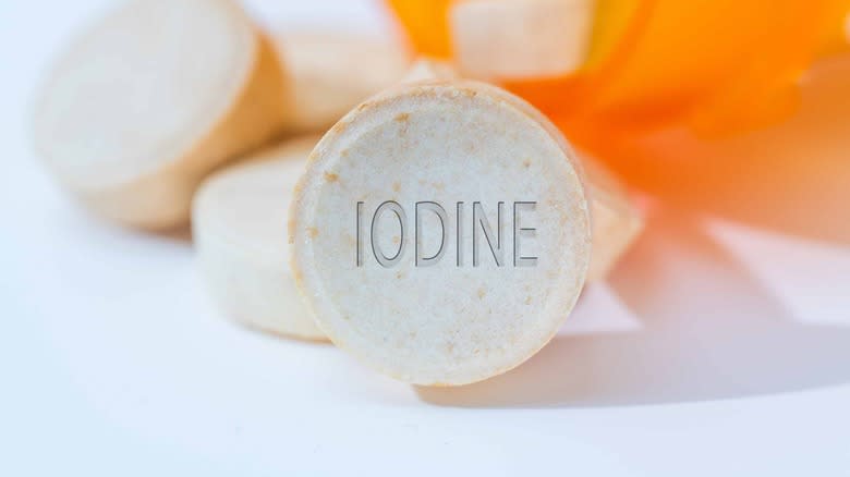 iodine tablets