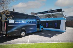 In the drive to electrify commercial vehicle fleets, Blue Arc™ EV Solutions brings a unique edge to the competition: nearly 50 years of experience in custom chassis and work truck body design and manufacturing as part of The Shyft Group.