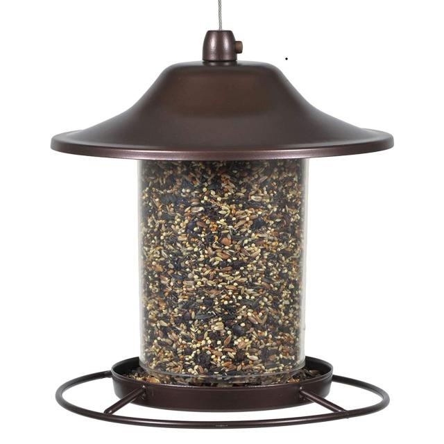 Panorama Bird Feeder,Hanging Gazebo Wild Bird Feeder -Perfect for Garden  Decoration and Bird Watching for Bird Lover