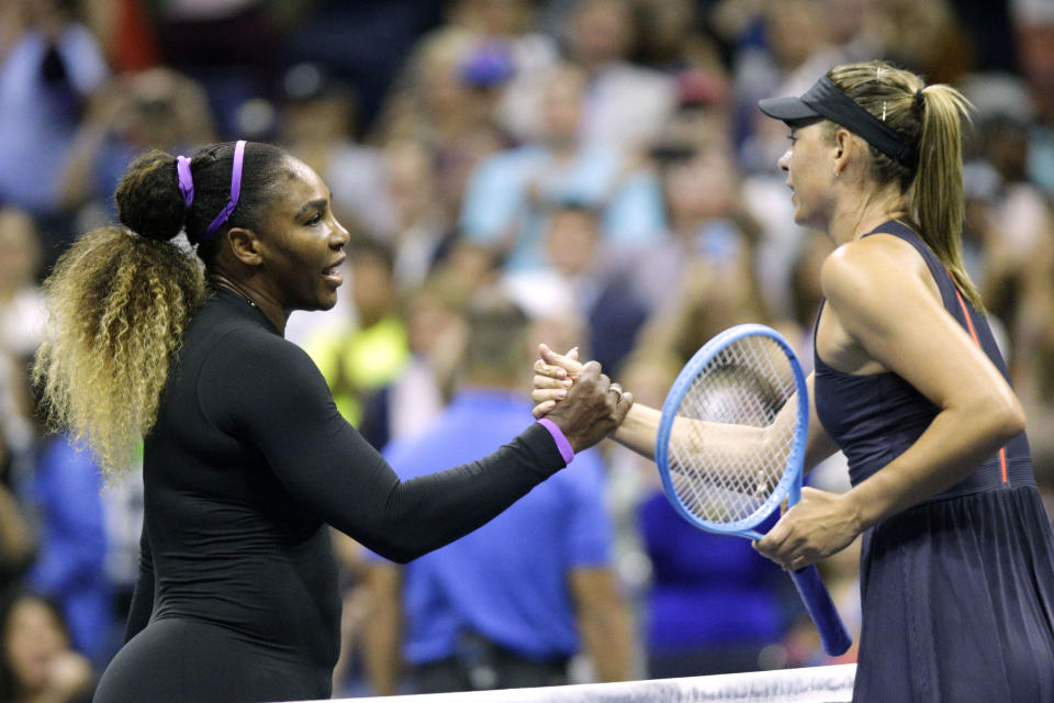 The Serena Williams-Maria Sharapova rivalry goes deeper than the results on the court. (Getty)