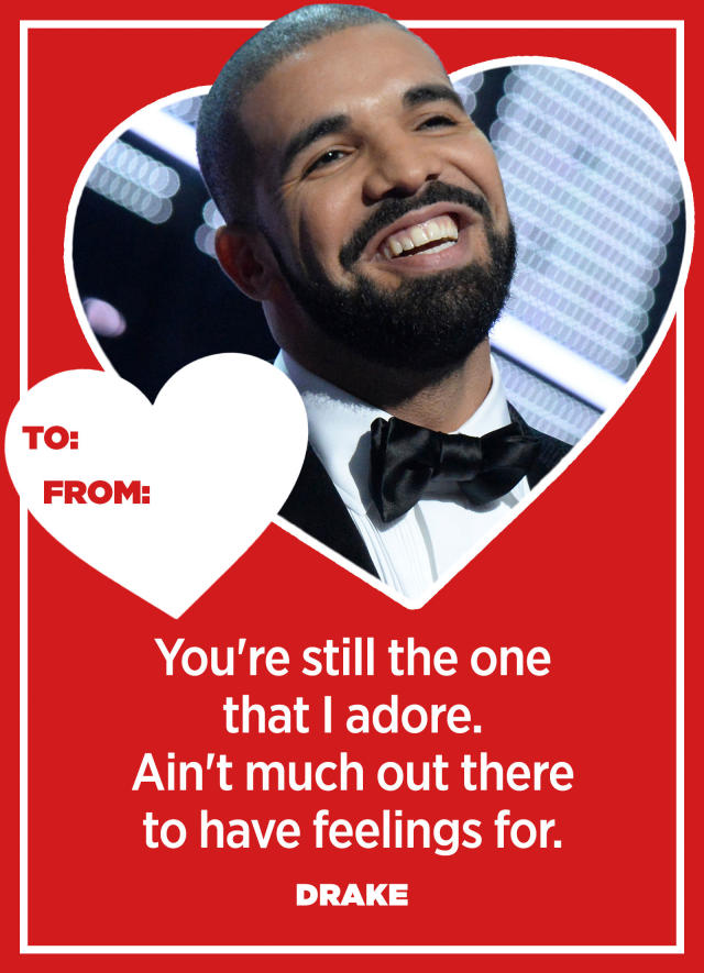Express Your Love with Drake: I Love My Boyfriend Valentine