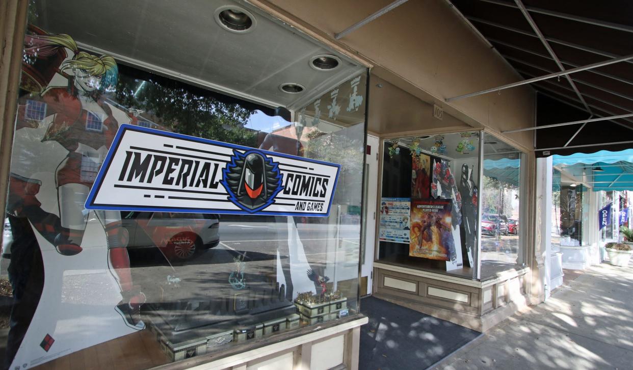 Imperial Comics and Games on North Lafayette Street in Shelby.
