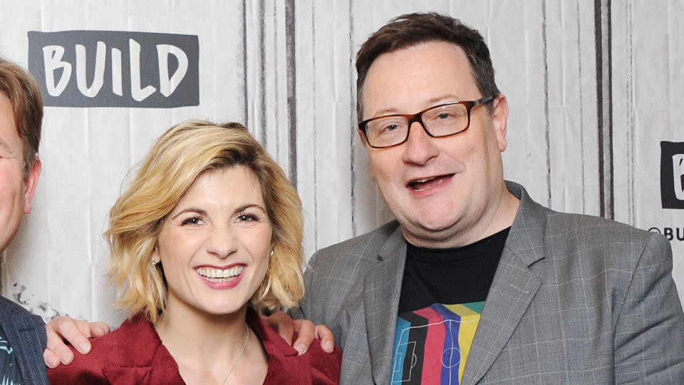 Chris Chibnall and Jodie Whittaker