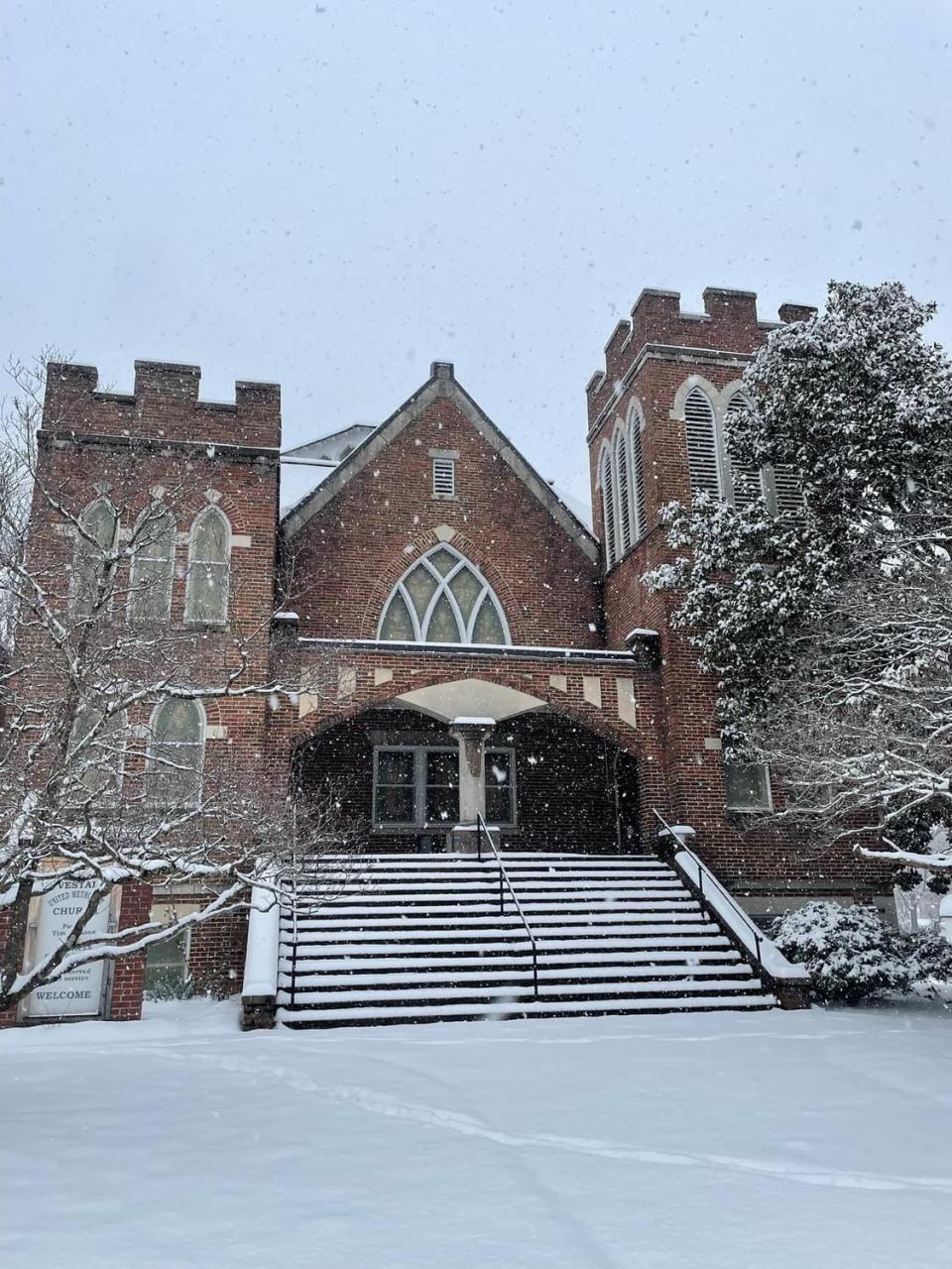Vestal United Methodist Church in South Knoxville opened as a warming center for those in need of shelter during the January 2024 winter storm.