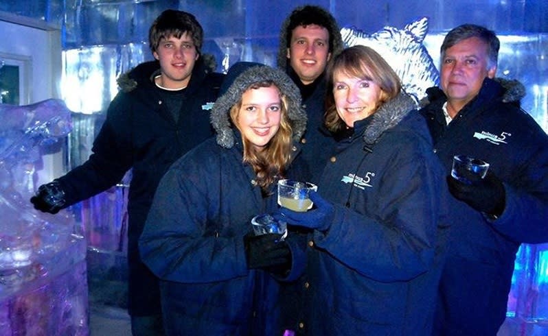 Marli van Breda (second from the left) and her family, brothers Rudi and Henri and parents Therese and Martin. Picture: Facebook