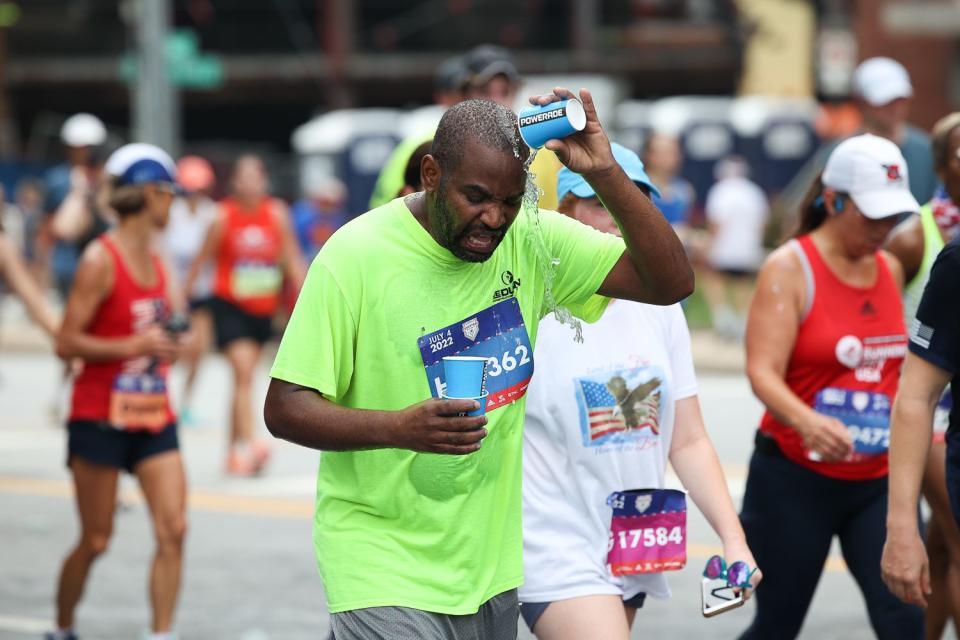 Here are some more photos from the 2022 Peachtree Road Race.