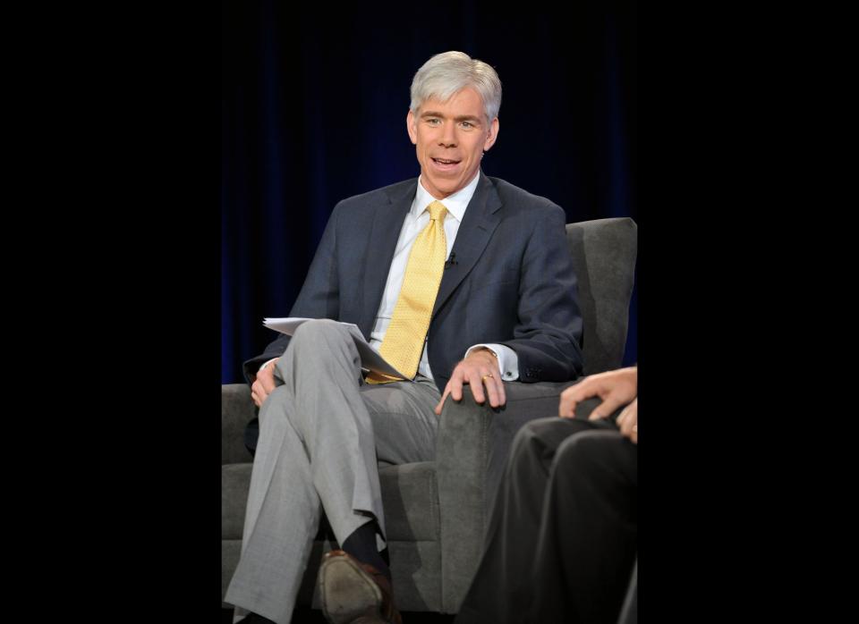 ATLANTA, GA - MAY 07: NBC's Meet the Press Host David Gregory attends NBC News Education Nation Job One Panel Discussion at Georgia Aquarium on May 7, 2012 in Atlanta, Georgia. (Photo by Moses Robinson/Getty Images for NBCUniversal)