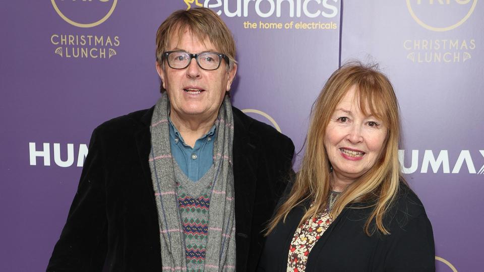 Giles and Mary from Gogglebox at the Tric Awards