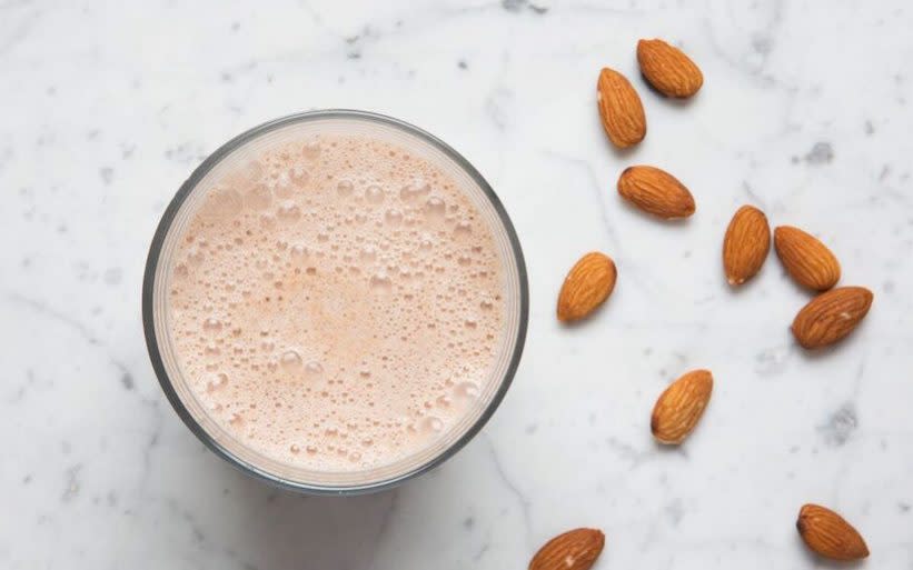 Paltrow's morning smoothie, featuring moon dust - Credit: GOOP