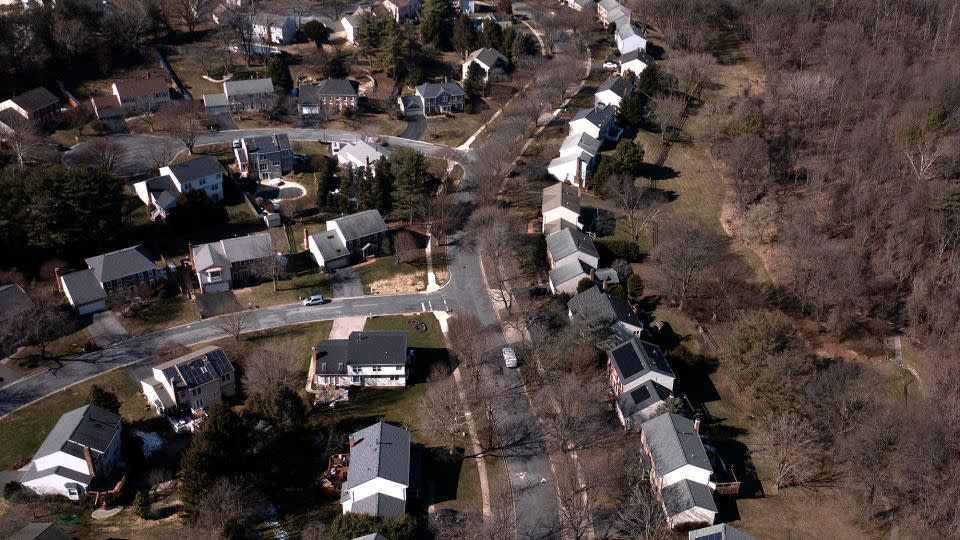 Housing inflation is slowing down very gradually, but also very steadily. - Brendan Smialowski/AFP/Getty Images