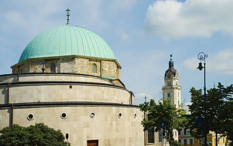 Pasha Gazi Kasim Mosque in Pecs - Credit: Getty