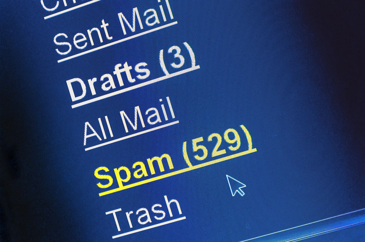 spam folder