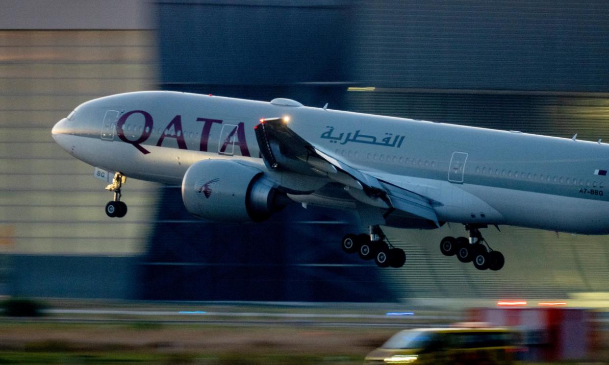<span>The federal court has dismissed the case against Qatar Airways over an incident at Doha airport.</span><span>Photograph: Michael Probst/AP</span>