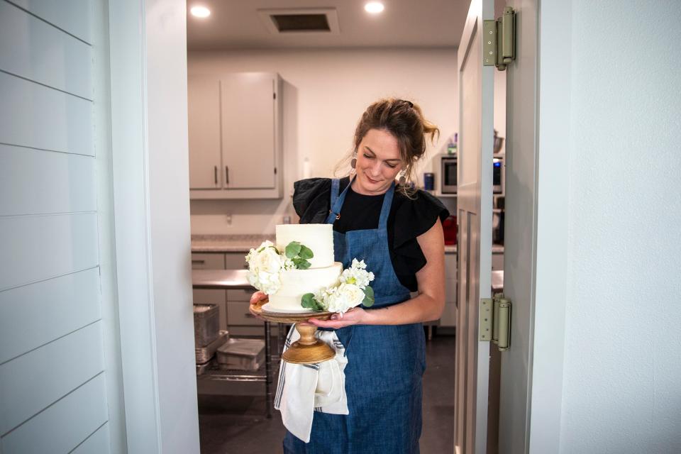 Whitney Leighton spent years baking for family and friends until she finally opened up her own business in 2013. She was inspired by her great-grandmother Maxine, who baked dozens of pies during the holidays.