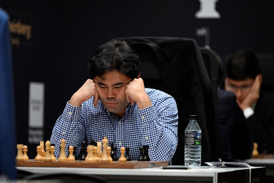 US chess Grandmaster Hikaru Nakamura (Pierre-Philippe Marcou / AFP)
