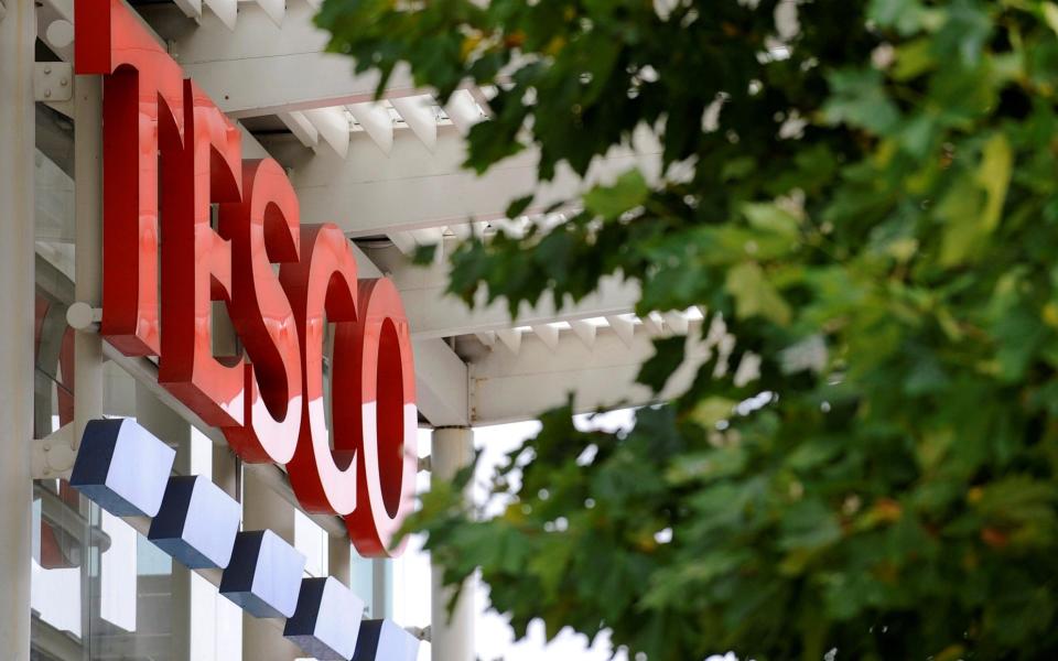 Tesco is developing cashierless stores in a bid to compete with Amazon. - REUTERS